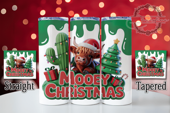 3D Western Highland Cow Tumbler: A Creative Design Asset