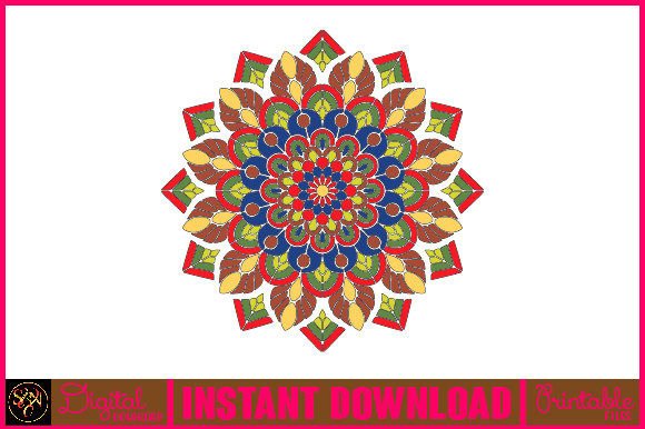 Mandala 3D Layered SVG Cut File-151: Your Creative Design Asset