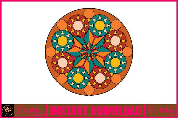 Mandala 3D Layered SVG Cut File 17: A Vibrant Design Asset
