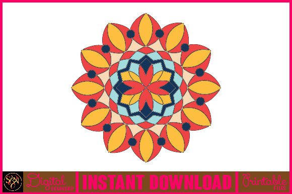 Mandala 3D Layered SVG Cut File-32: Your Next Creative Design Asset