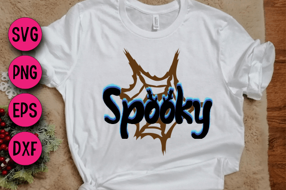 Spooky, 3D SVG Design for Creative Projects