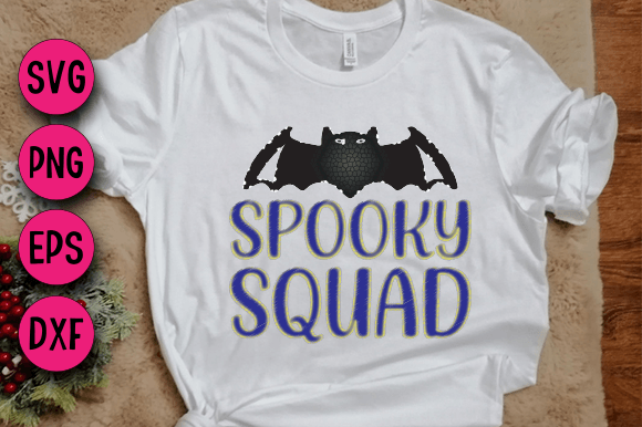 Spooky Squad, 3D SVG Design